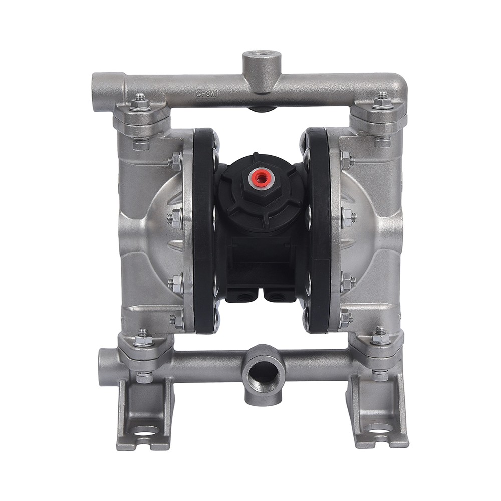1/2"|3/4" membranpump i rostfritt stål